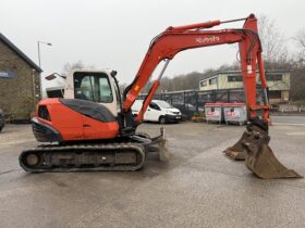 2012 Kubota KX080-3 Tracked Excavator For Auction on 2025-03-10 full