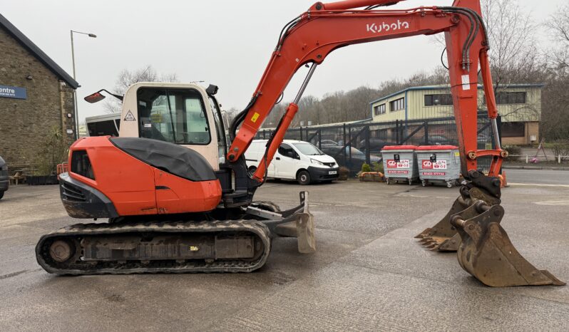 2012 Kubota KX080-3 Tracked Excavator For Auction on 2025-03-10 full