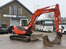 2012 Kubota KX080-3 Tracked Excavator For Auction on 2025-03-10