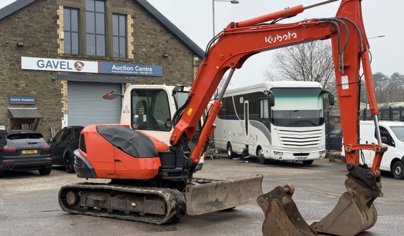 2012 Kubota KX080-3 Tracked Excavator For Auction on 2025-03-10