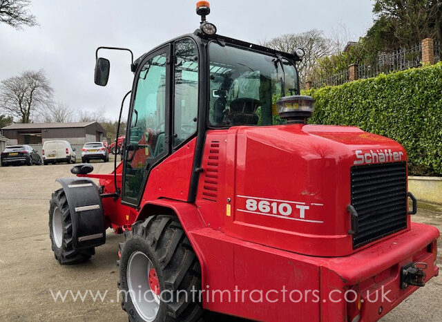 2017 Schaffer 8610T Pivot Telehandler full