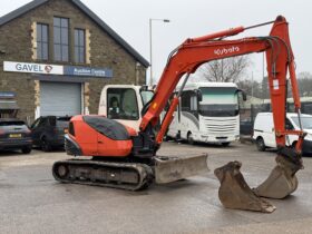 2012 Kubota KX080-3 Tracked Excavator For Auction on 2025-03-10 full