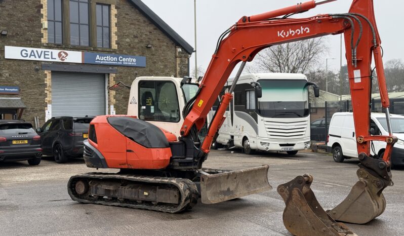 2012 Kubota KX080-3 Tracked Excavator For Auction on 2025-03-10 full