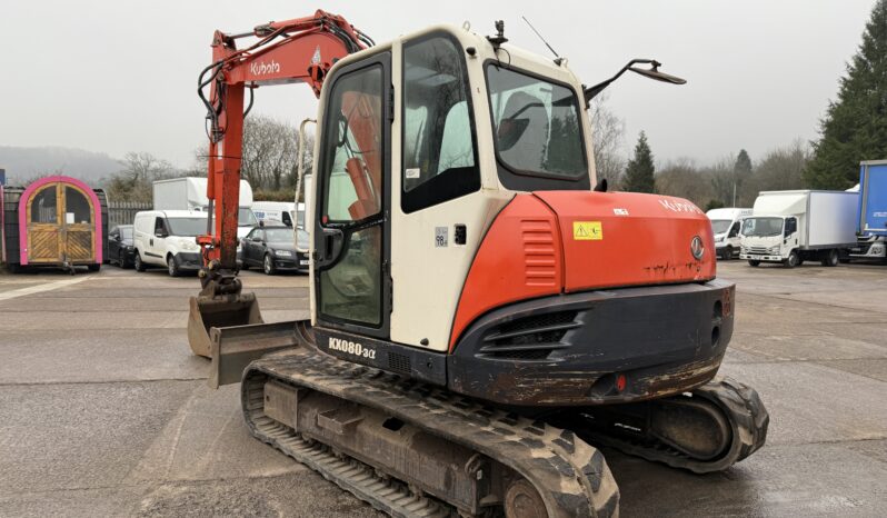 2012 Kubota KX080-3 Tracked Excavator For Auction on 2025-03-10 full