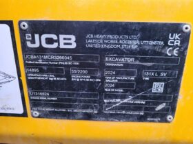 2024 JCB 131X L SV Excavator For Auction on 2025-03-22 full