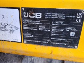 2022 JCB 131X L SV Excavator For Auction on 2025-03-22 full