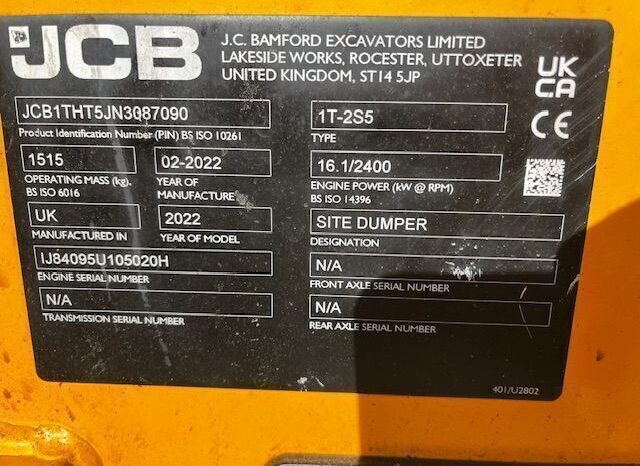 2023 JCB 1T-2S5 High Tip Dumper For Auction on 2025-03-22 full