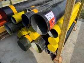 Stillage Containing Selection of Various Sized Steel Bollards For Auction on 2025-03-18 For Auction on 2025-03-18 full