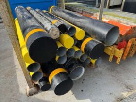 Stillage Containing Selection of Various Sized Steel Bollards For Auction on 2025-03-18 For Auction on 2025-03-18 full