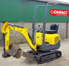 0.8T Excavator Wacker Neuson 803 2017 (Dual Power Hybrid Aux)