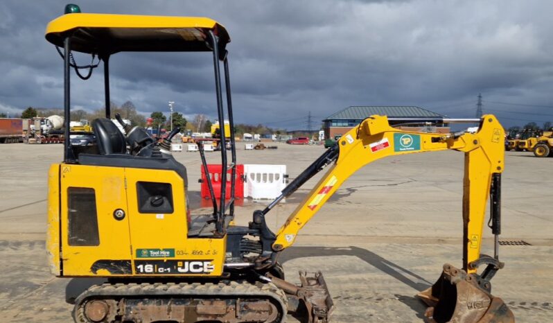 2019 JCB 16C-1 Mini Excavators For Auction: Leeds, UK – 30th April, 1st, 2nd & 3rd May 25 full