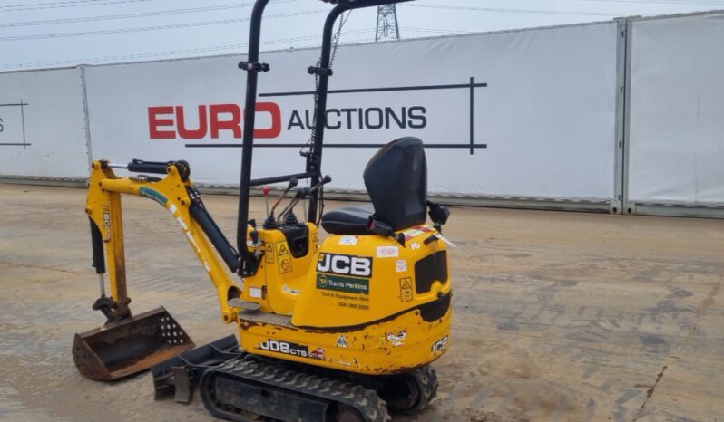 2020 JCB 8008CTS Micro Excavators For Auction: Leeds, UK – 30th April, 1st, 2nd & 3rd May 25 full