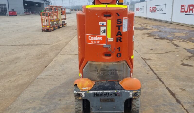 2014 Haulotte Star 10-1 Manlifts For Auction: Leeds, UK – 30th April, 1st, 2nd & 3rd May 25 full