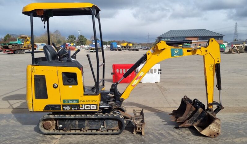 2019 JCB 16C-1 Mini Excavators For Auction: Leeds, UK – 30th April, 1st, 2nd & 3rd May 25 full