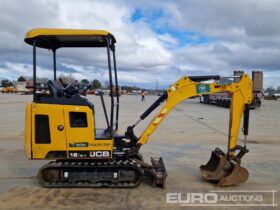 2020 JCB 16C-1 Mini Excavators For Auction: Leeds, UK – 30th April, 1st, 2nd & 3rd May 25 full