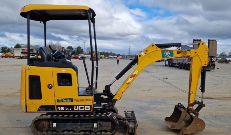 2020 JCB 16C-1 Mini Excavators For Auction: Leeds, UK – 30th April, 1st, 2nd & 3rd May 25 full