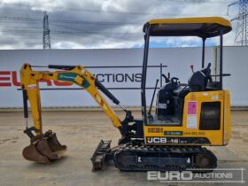 2020 JCB 16C-1 Mini Excavators For Auction: Leeds, UK – 30th April, 1st, 2nd & 3rd May 25 full