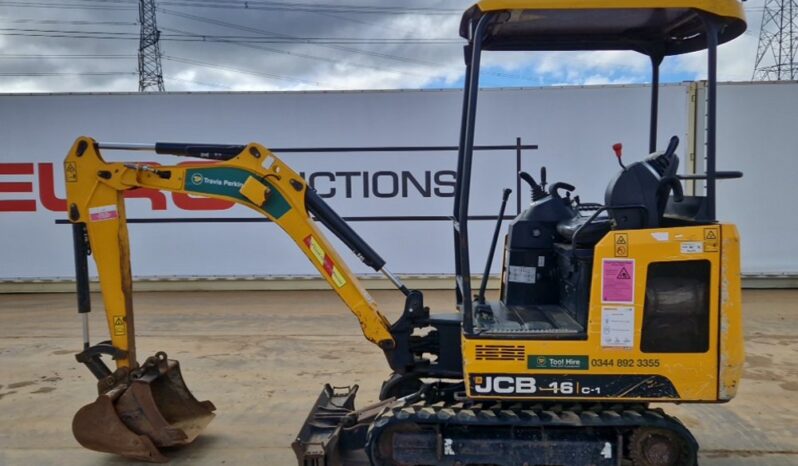 2020 JCB 16C-1 Mini Excavators For Auction: Leeds, UK – 30th April, 1st, 2nd & 3rd May 25 full