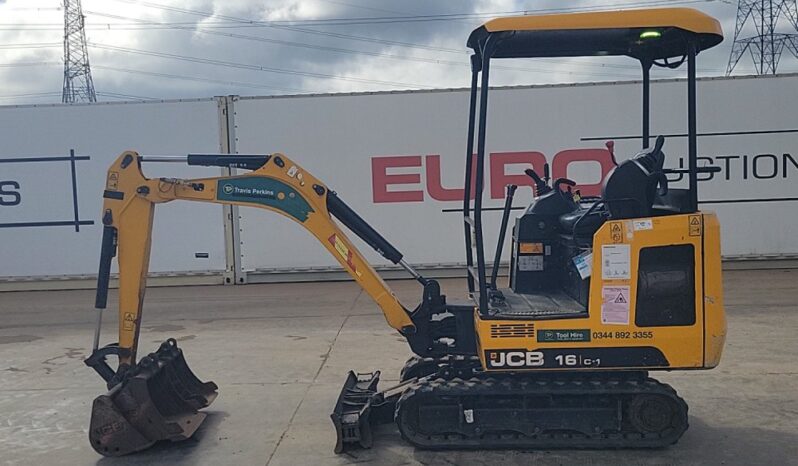 2020 JCB 16C-1 Mini Excavators For Auction: Leeds, UK – 30th April, 1st, 2nd & 3rd May 25 full