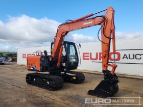 Unused Hitachi ZX70-5A 6 Ton+ Excavators For Auction: Leeds, UK – 30th April, 1st, 2nd & 3rd May 25 full