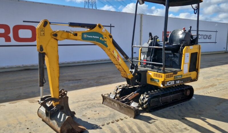 2019 JCB 16C-1 Mini Excavators For Auction: Leeds, UK – 30th April, 1st, 2nd & 3rd May 25