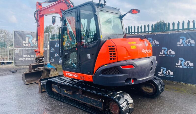 2020 Kubota KX080-4 Excavator full