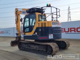 2016 Hyundai R125LCR-9A 10 Ton+ Excavators For Auction: Leeds, UK – 30th April, 1st, 2nd & 3rd May 25 full