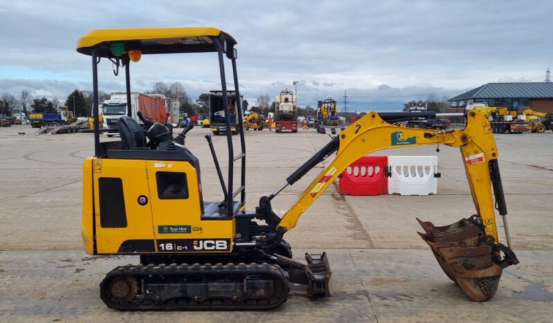 2020 JCB 16C-1 Mini Excavators For Auction: Leeds, UK – 30th April, 1st, 2nd & 3rd May 25 full