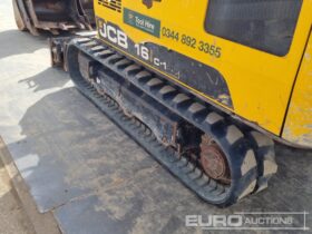 2019 JCB 16C-1 Mini Excavators For Auction: Leeds, UK – 30th April, 1st, 2nd & 3rd May 25 full