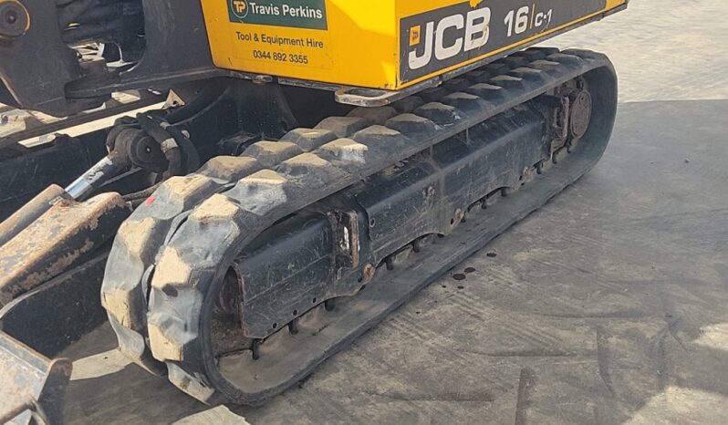 2020 JCB 16C-1 Mini Excavators For Auction: Leeds, UK – 30th April, 1st, 2nd & 3rd May 25 full