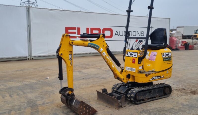 2020 JCB 8008CTS Micro Excavators For Auction: Leeds, UK – 30th April, 1st, 2nd & 3rd May 25