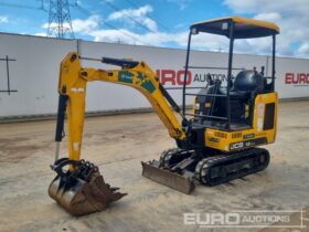 2020 JCB 16C-1 Mini Excavators For Auction: Leeds, UK – 30th April, 1st, 2nd & 3rd May 25