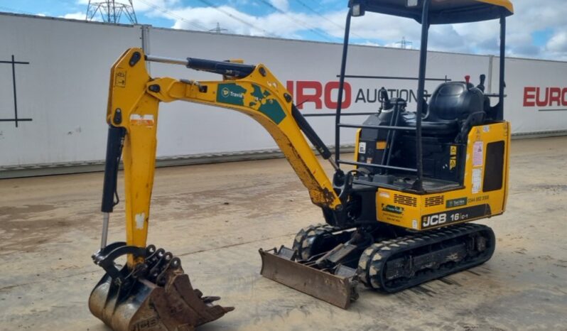 2020 JCB 16C-1 Mini Excavators For Auction: Leeds, UK – 30th April, 1st, 2nd & 3rd May 25