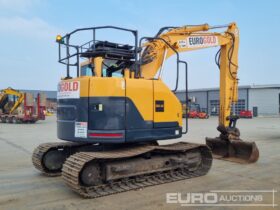 2016 Hyundai R125LCR-9A 10 Ton+ Excavators For Auction: Leeds, UK – 30th April, 1st, 2nd & 3rd May 25 full