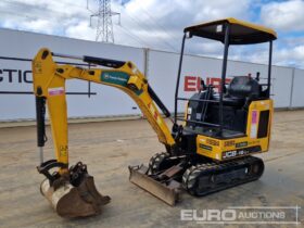 2020 JCB 16C-1 Mini Excavators For Auction: Leeds, UK – 30th April, 1st, 2nd & 3rd May 25