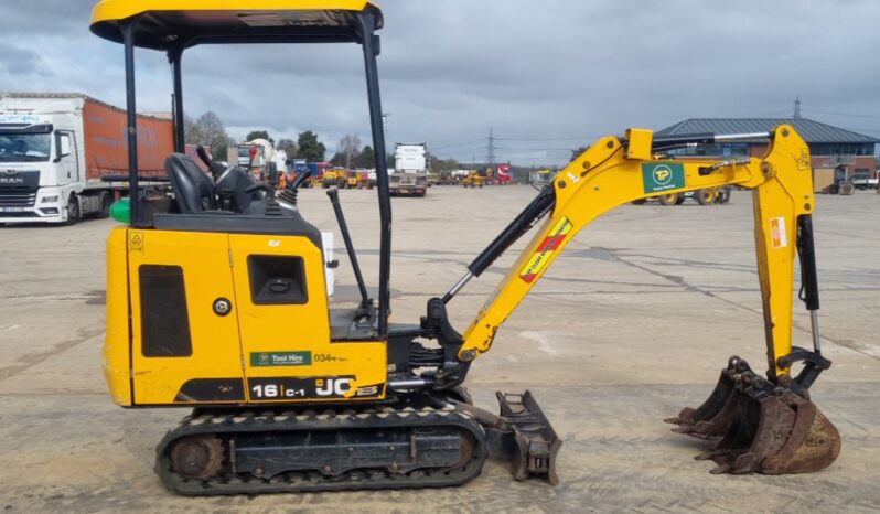 2020 JCB 16C-1 Mini Excavators For Auction: Leeds, UK – 30th April, 1st, 2nd & 3rd May 25 full