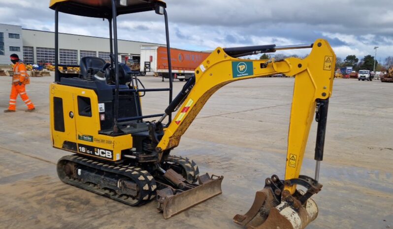 2020 JCB 16C-1 Mini Excavators For Auction: Leeds, UK – 30th April, 1st, 2nd & 3rd May 25 full