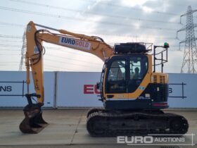 2016 Hyundai R125LCR-9A 10 Ton+ Excavators For Auction: Leeds, UK – 30th April, 1st, 2nd & 3rd May 25 full