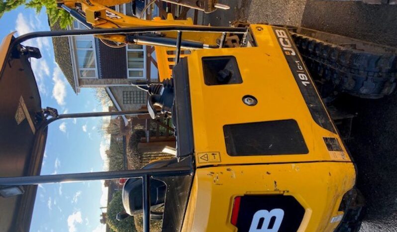 2022 JCB 19C Mini Excavators For Auction: Leeds, UK – 30th April, 1st, 2nd & 3rd May 25 full