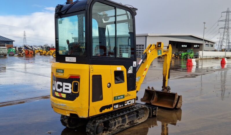 2020 JCB 16C-1 Mini Excavators For Auction: Leeds, UK – 30th April, 1st, 2nd & 3rd May 25 full