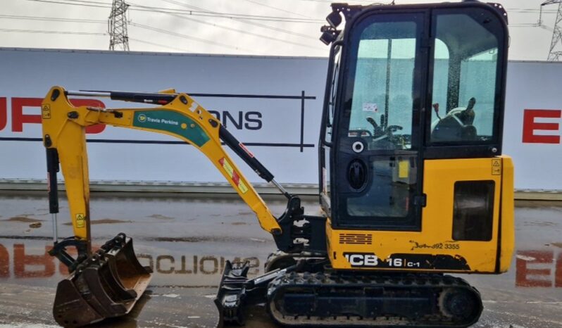 2020 JCB 16C-1 Mini Excavators For Auction: Leeds, UK – 30th April, 1st, 2nd & 3rd May 25 full