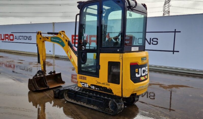 2020 JCB 16C-1 Mini Excavators For Auction: Leeds, UK – 30th April, 1st, 2nd & 3rd May 25 full