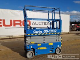 2018 Genie GS1932 Manlifts For Auction: Dromore – 11th & 12th April 2025 @ 9:00am For Auction on 2025-04-11