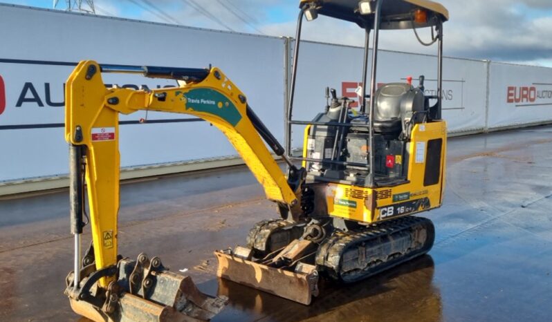 2020 JCB 16C-1 Mini Excavators For Auction: Leeds, UK – 30th April, 1st, 2nd & 3rd May 25