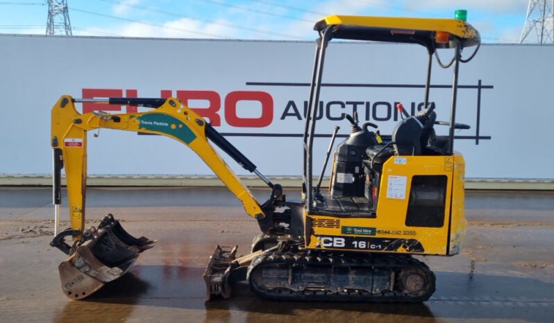 2020 JCB 16C-1 Mini Excavators For Auction: Leeds, UK – 30th April, 1st, 2nd & 3rd May 25 full