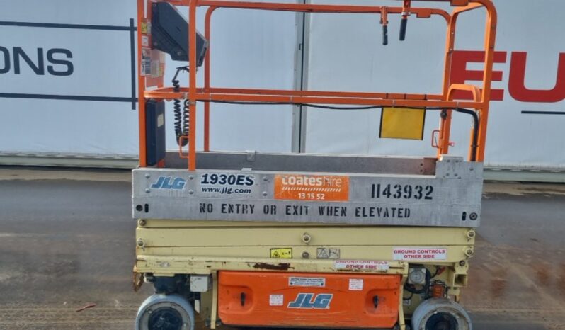 2014 JLG 1930ES
 Manlifts For Auction: Leeds, UK – 30th April, 1st, 2nd & 3rd May 25 full