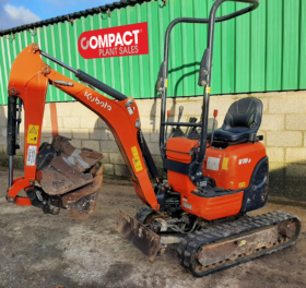 1T Excavator Kubota U10-3 2021