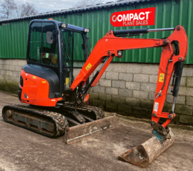 2.7T Excavator Kubota U27-4 2020