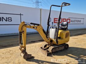 2017 CAT 300.9D Micro Excavators For Auction: Leeds, UK – 30th April, 1st, 2nd & 3rd May 25